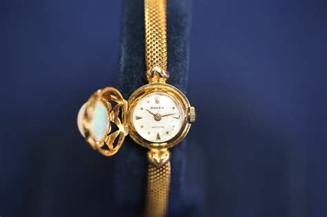 1950 ladies opal rolex|Rolex opal watch value.